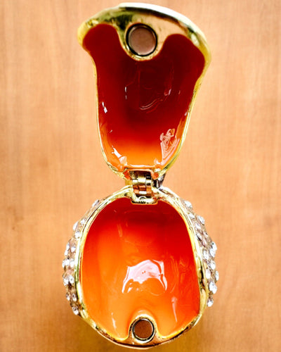 Farebný Vtáčik Vrabec s Gravírovaním - Roztomilá Skrýša na Poklady