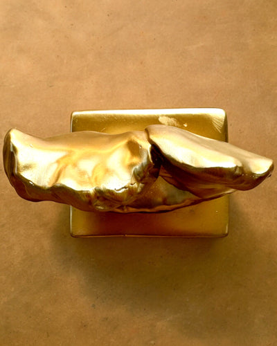 Figúrka "Zlaté Spojenie" - 13,5 cm výška, Dekoratívna s Možnosťou Gravírovania