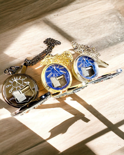 Vreckové hodinky "Astrum Temporis" - Strieborný rám. Možnosť personalizácie gravírovaním