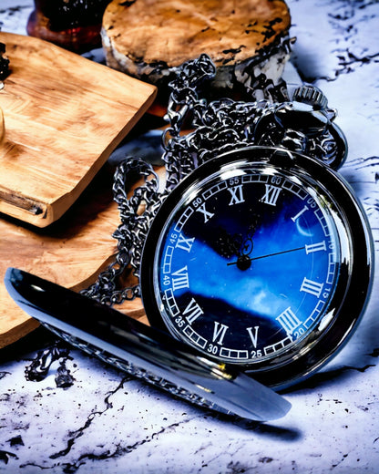 Vreckové hodinky "Eternum", personalizácia na darček gravírovaním