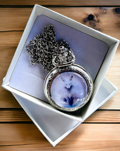 Vreckové hodinky "Mystický Lis" s možnosťou gravírovania