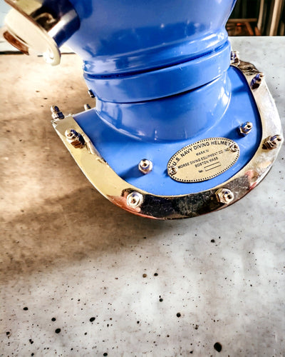 Hełm Odkrywcy Głębin - Edycja Kolekcjonerska z Możliwością Grawerowania, 35 cm, prezent dla strażaka lub nurka