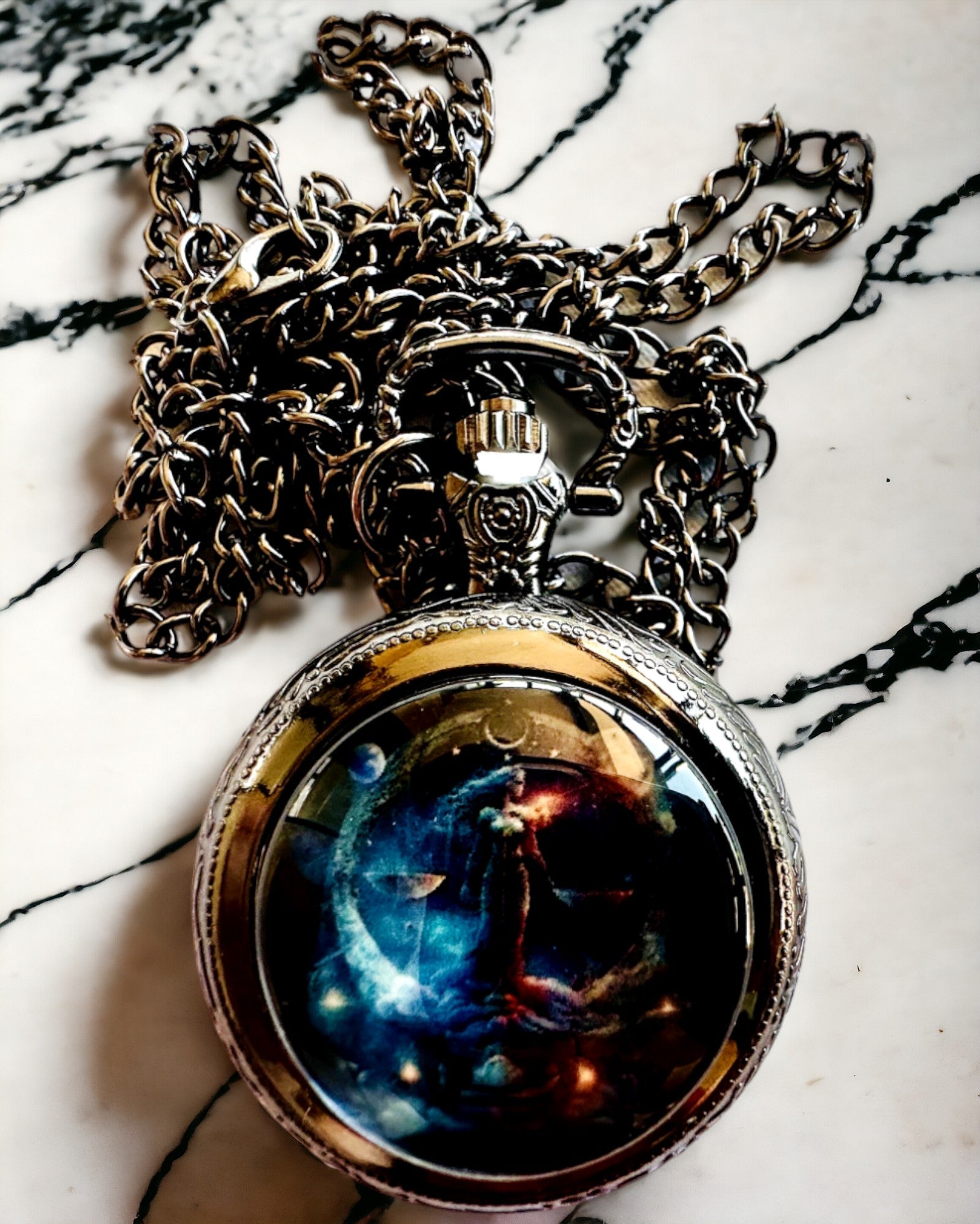 Vreckové hodinky "Galactic Timekeeper" - možnosť personalizácie gravírovaním