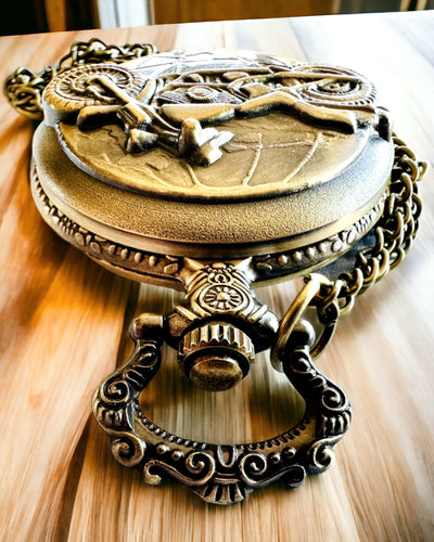 Vreckové hodinky "Motocyklový elegán" – Gravírovanie