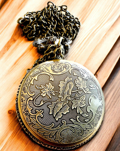 Vreckové hodinky "Motocyklový elegán" – Gravírovanie