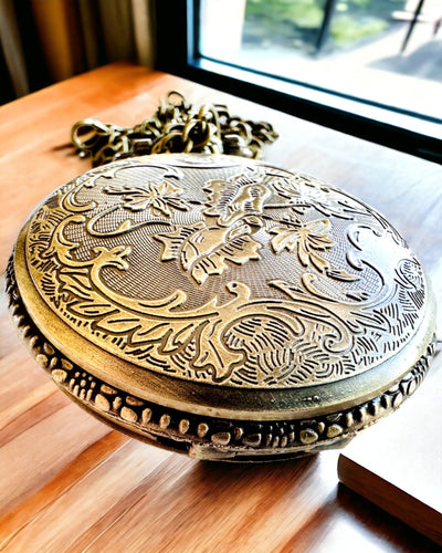 Vreckové hodinky "Motocyklový elegán" – Gravírovanie