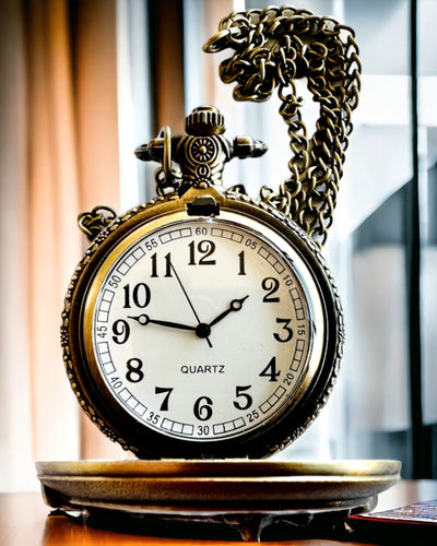 Vreckové hodinky "Motocyklový elegán" – Gravírovanie