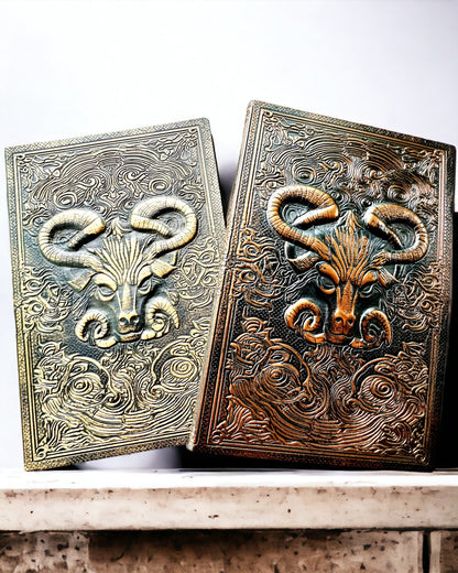 Magický Notes, zápisník "Boski Byk" - Elegantná a Výnimočná Papiernictvo, personalizácia gravírovaním