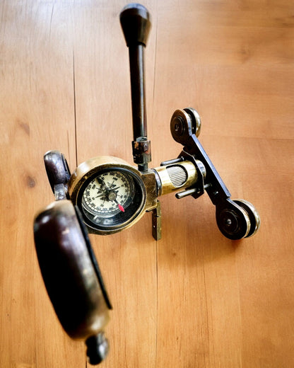 Binocular Nautica - Exkluzívny Vintage Doplnok - Ručne Vyrobené s Možnosťou Gravírovania, dekorácia do kancelárie, premium
