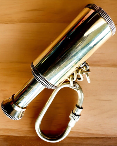 Vreckový ďalekohľad "Zlaté Dobrodružstvo" - prívesok s možnosťou personalizácie