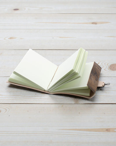 Skórzany Notatnik Smok Strażnik Legend – Ręcznie Tłoczony 20 × 15 cm