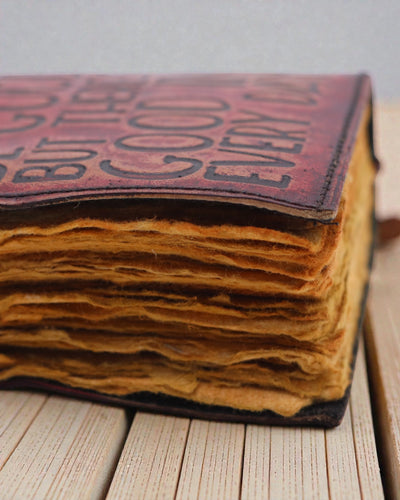 Dies Bona – kožený zápisník Nie každý deň môže byť dobrý