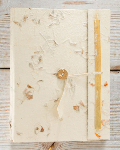 Veľký zápisník Lokta Botanický rozkvet – Kvety (45 listov, 21 x 15 cm)