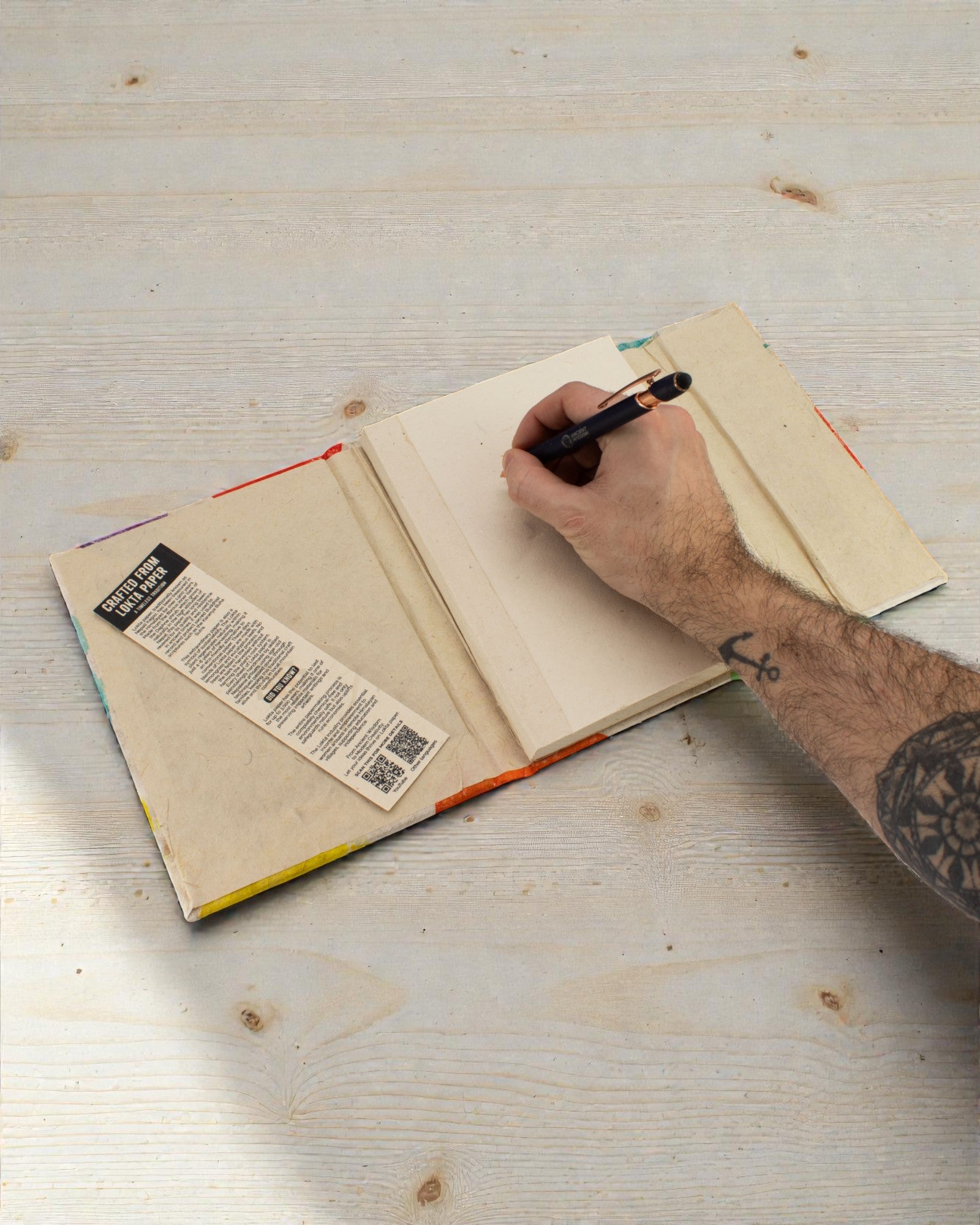 Veľký Lokta Farebné listy veľký (21x15cm) - 45 listov