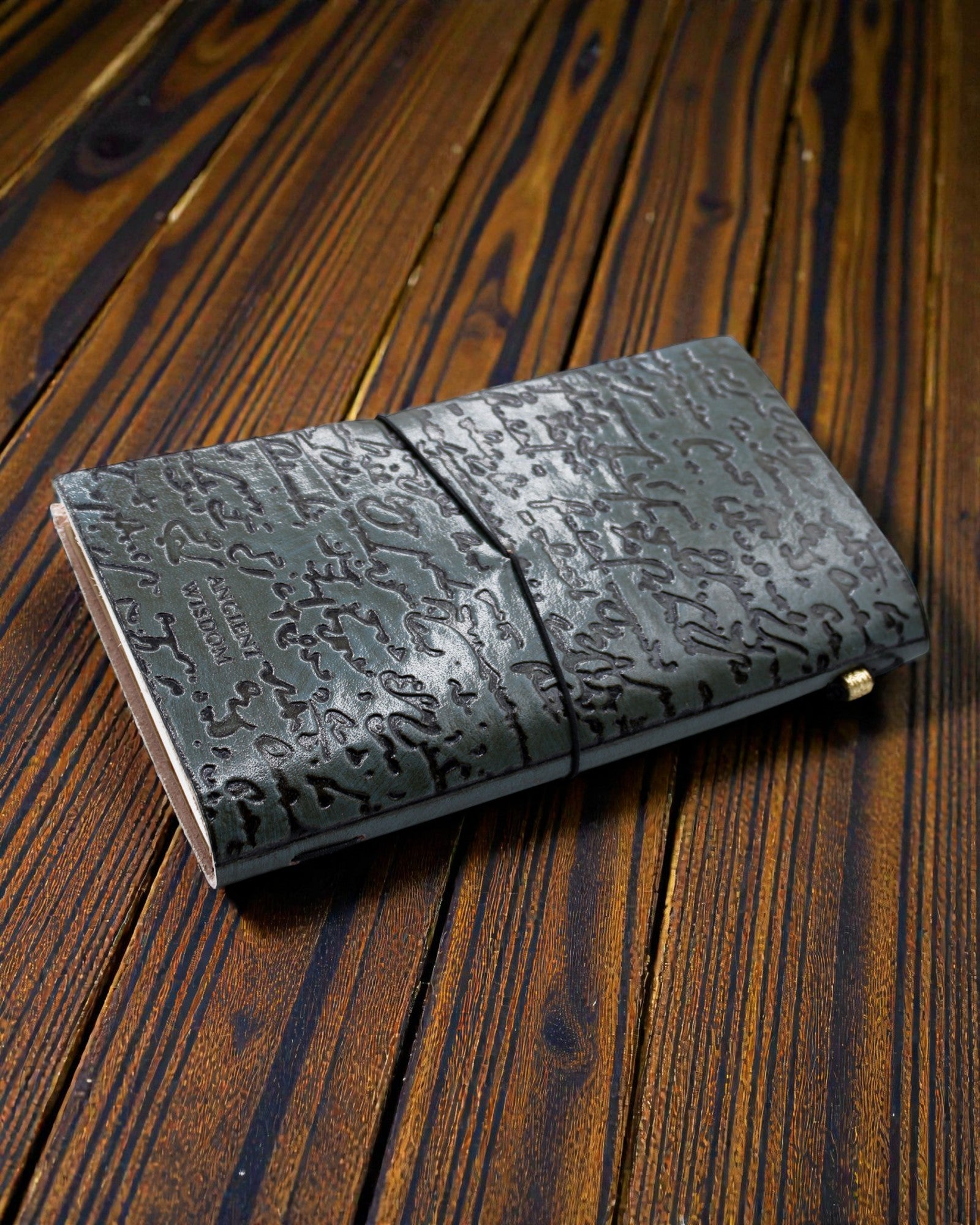 Ręcznie Wykonany Skórzany Notatnik Grey Ideas – Good Ideas and Other Dreams (80 stron)