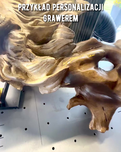 "Wilczy Duch" – Figurka Dekoracyjna z możliwością personalizacji grawerem, na prezent