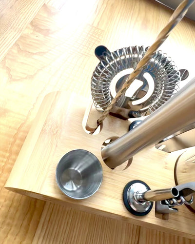 Barmanská súprava "MixMaster Pro", možnosť personalizácie gravírovaním na darček