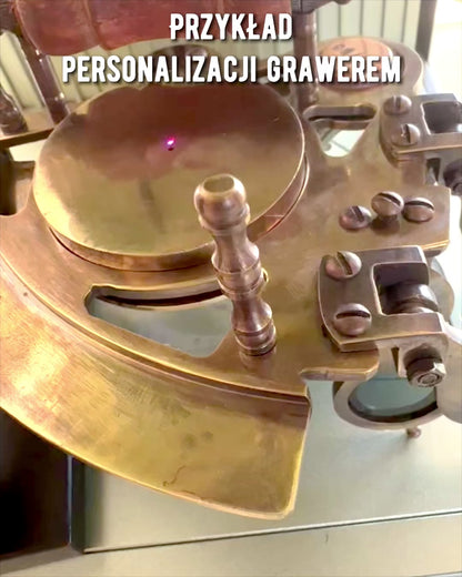 Sekstant Premium s Antickým Kompasom - možnosť personalizácie gravírovaním