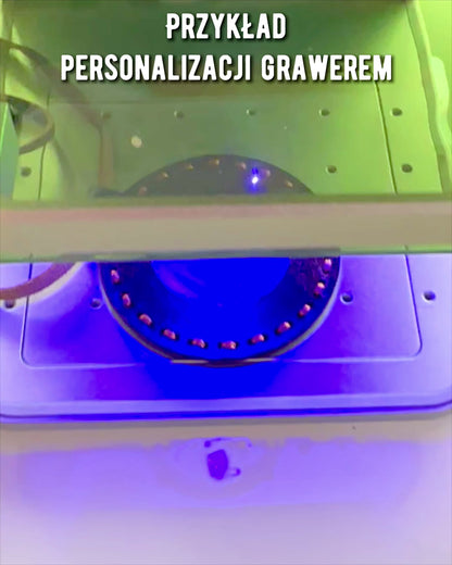 Indický artefakt lupa, kožená, ručne vyrobená - možnosť personalizácie gravírovaním