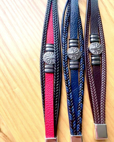 Náramok "Strom života" s možnosťou personalizácie na darček, 3 farebné varianty