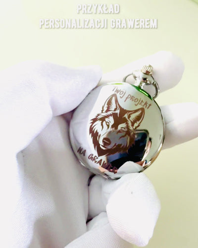 Klasické Vreckové Mechanické Hodinky s Dvojitým Krytom, Ručné, Strieborná Farba