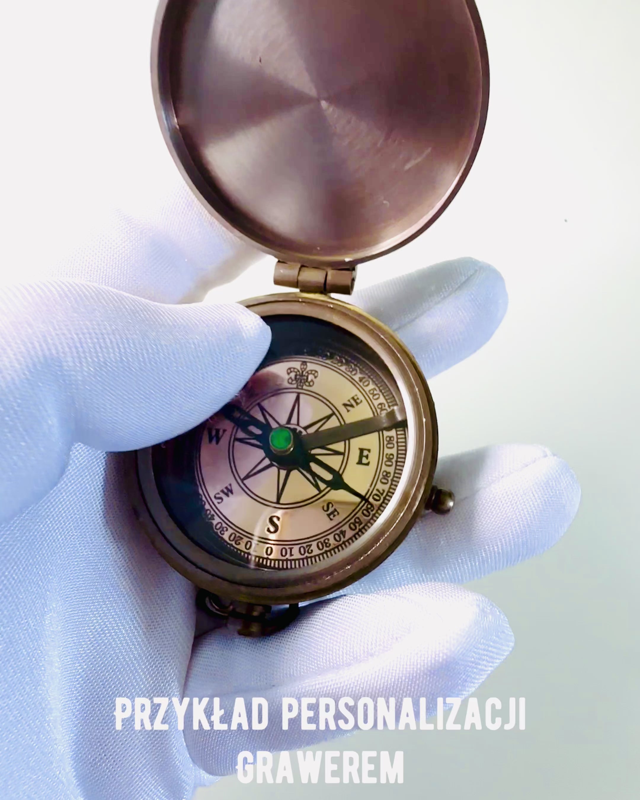 Kompas Indyjski Odysseus – Retro Prieskumnícka Perla - možnosť gravírovania