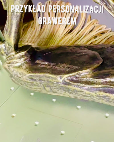 Soška Koňa v Cvale zo Živice s Možnosťou Gravírovania