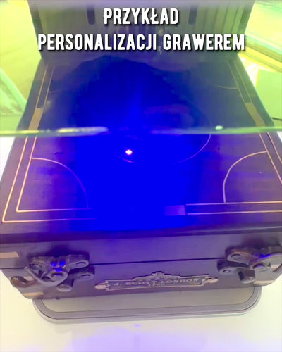 Duże Drewniane Pudełko na Sekstant lub kompas premium "Mariner's Legacy" z Możliwością Grawerowania