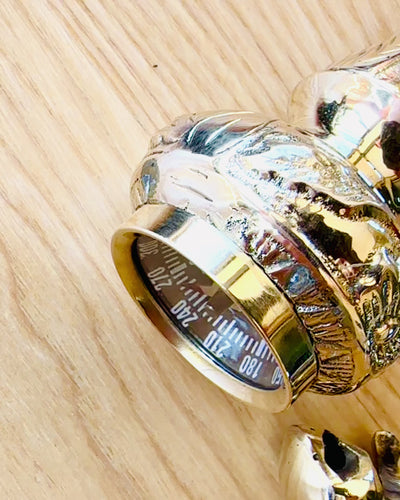 Kompasso Brown - Laska na prechádzky - Drevená Ručne Vyrezávaná - Exkluzívna Edícia s Možnosťou Gravírovania