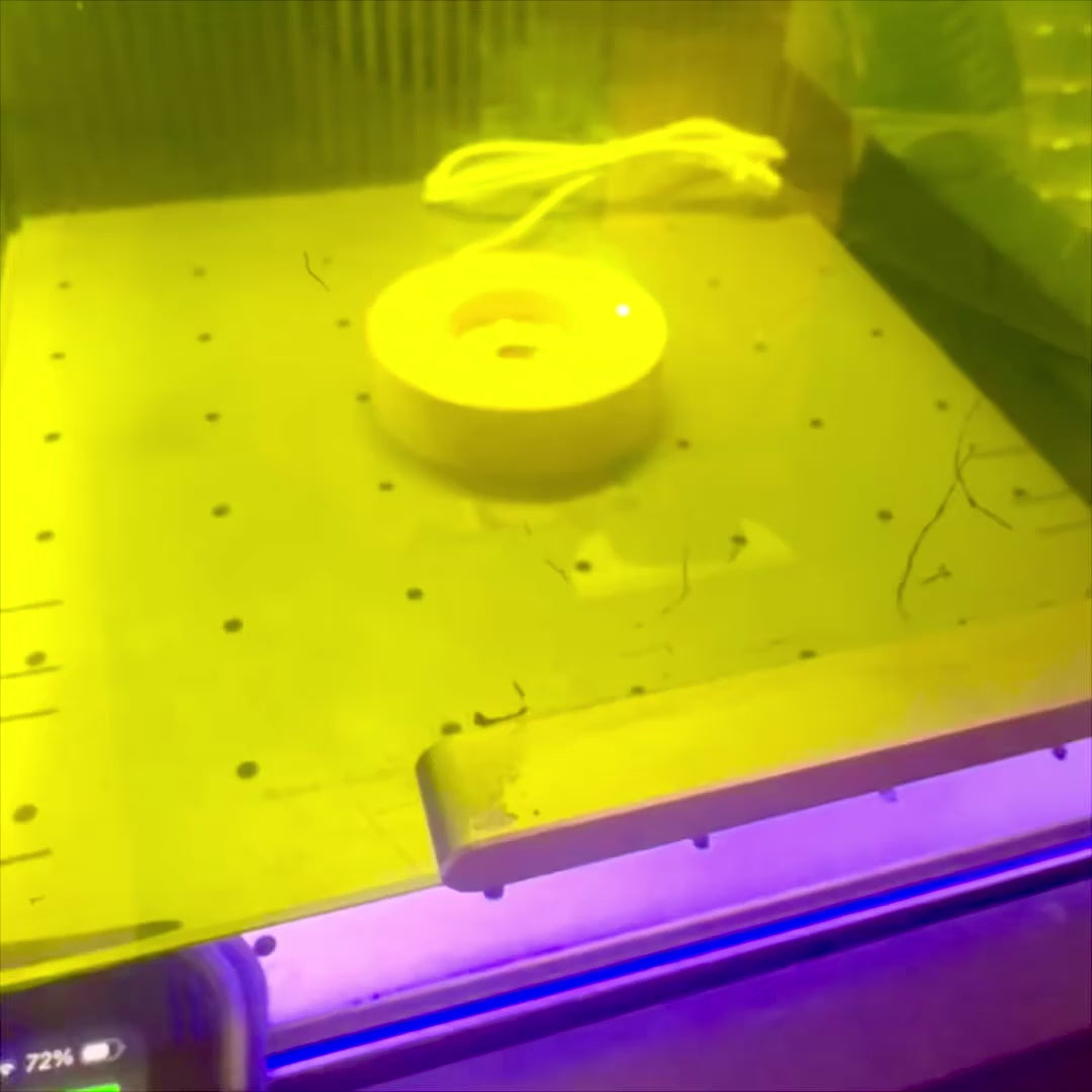 Sklenená 3D guľa Mesiac s gravírovaním