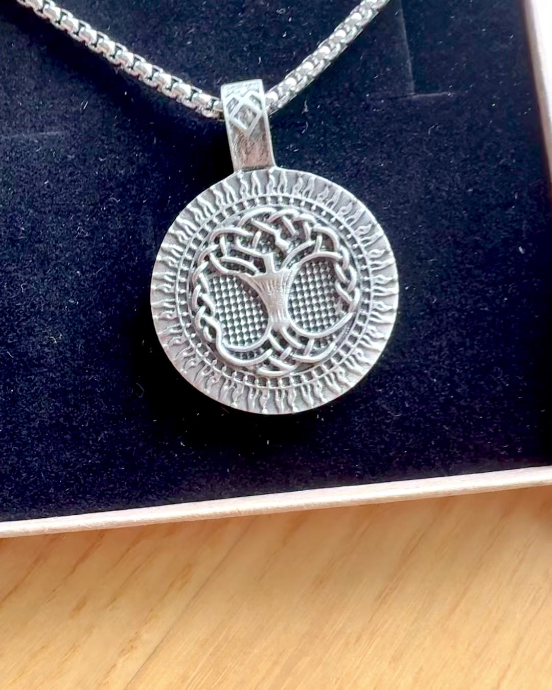 Amulet Stromu Života s Možnosťou Gravírovania - náhrdelník "Vitalita Prírody", personalizácia