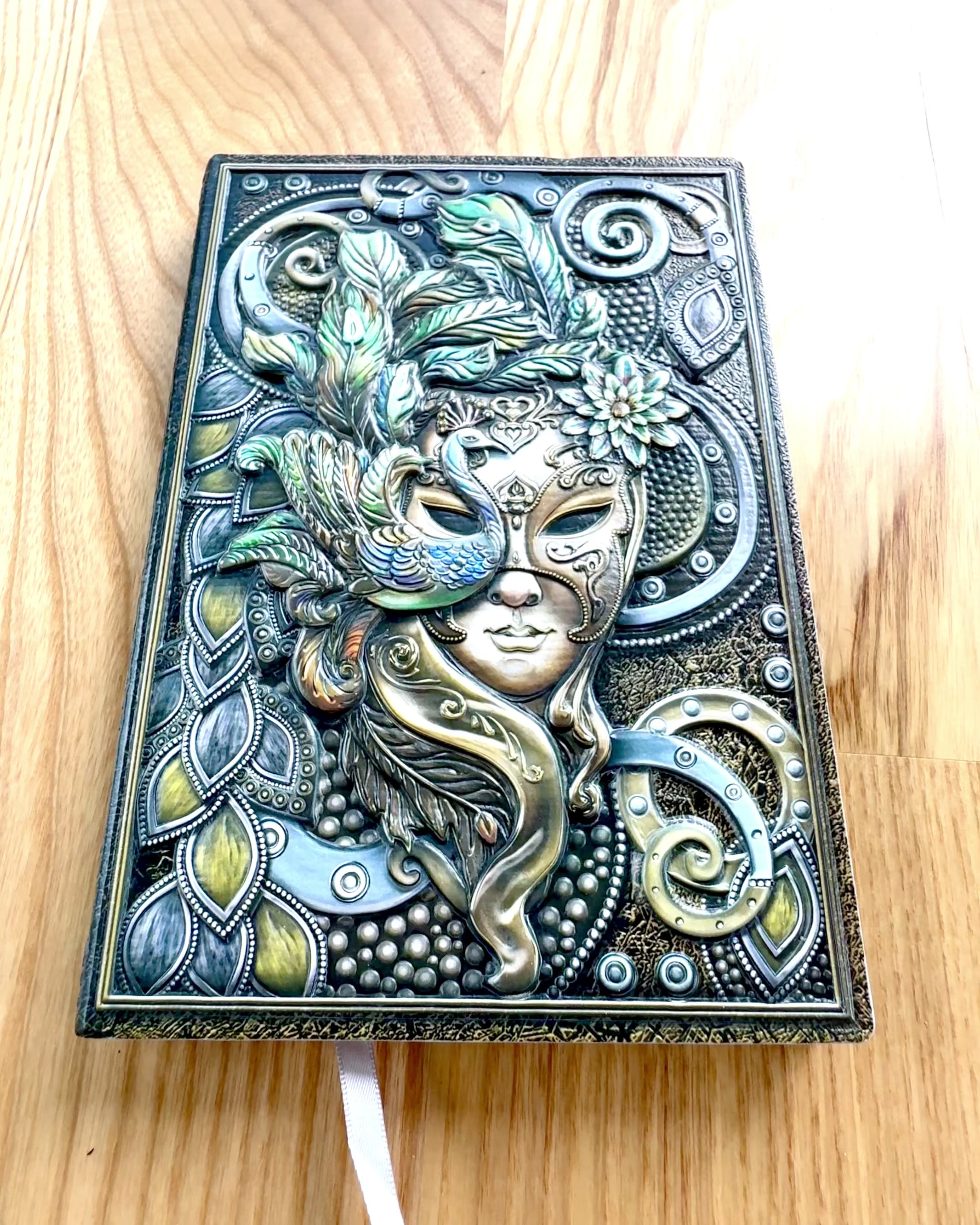 Artystyczny Notes, zápisník Maskarada - A5, personalizácia gravírovaním na darček