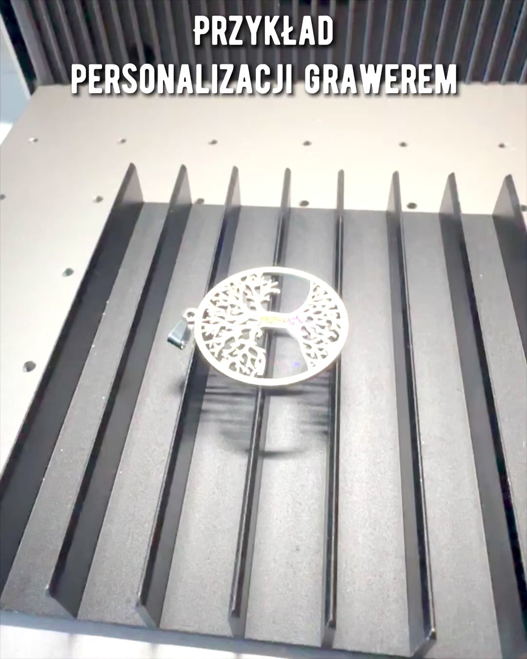 Náhrdelník "Strom Života" z Nehrdzavejúcej Ocele - personalizácia gravírovaním, 2 farebné varianty