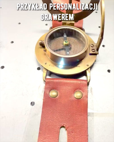 Slnečné hodinky "Antický kompas", náramkové hodinky s kompasom, možnosť personalizácie gravírovaním