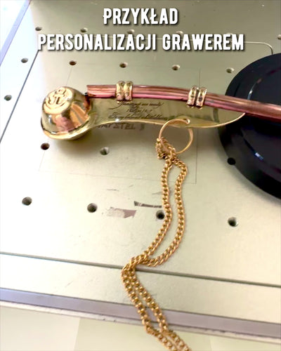Píšťalka „Elegancia Zvuku” - možnosť personalizácie gravírovaním