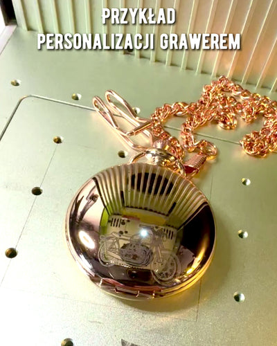 Vreckové hodinky v klasickom štýle – Ružové zlato, vintage elegancia