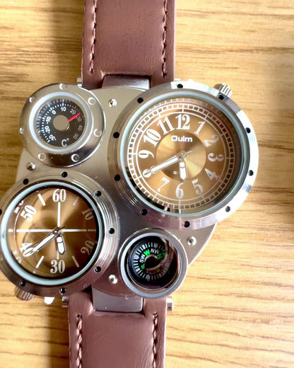 Survivalové hodinky „Explorer 4v1”, možnosť personalizácie gravírovaním na darček