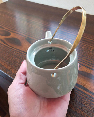 Jadeitová harmónia – svetlozelená čajová súprava