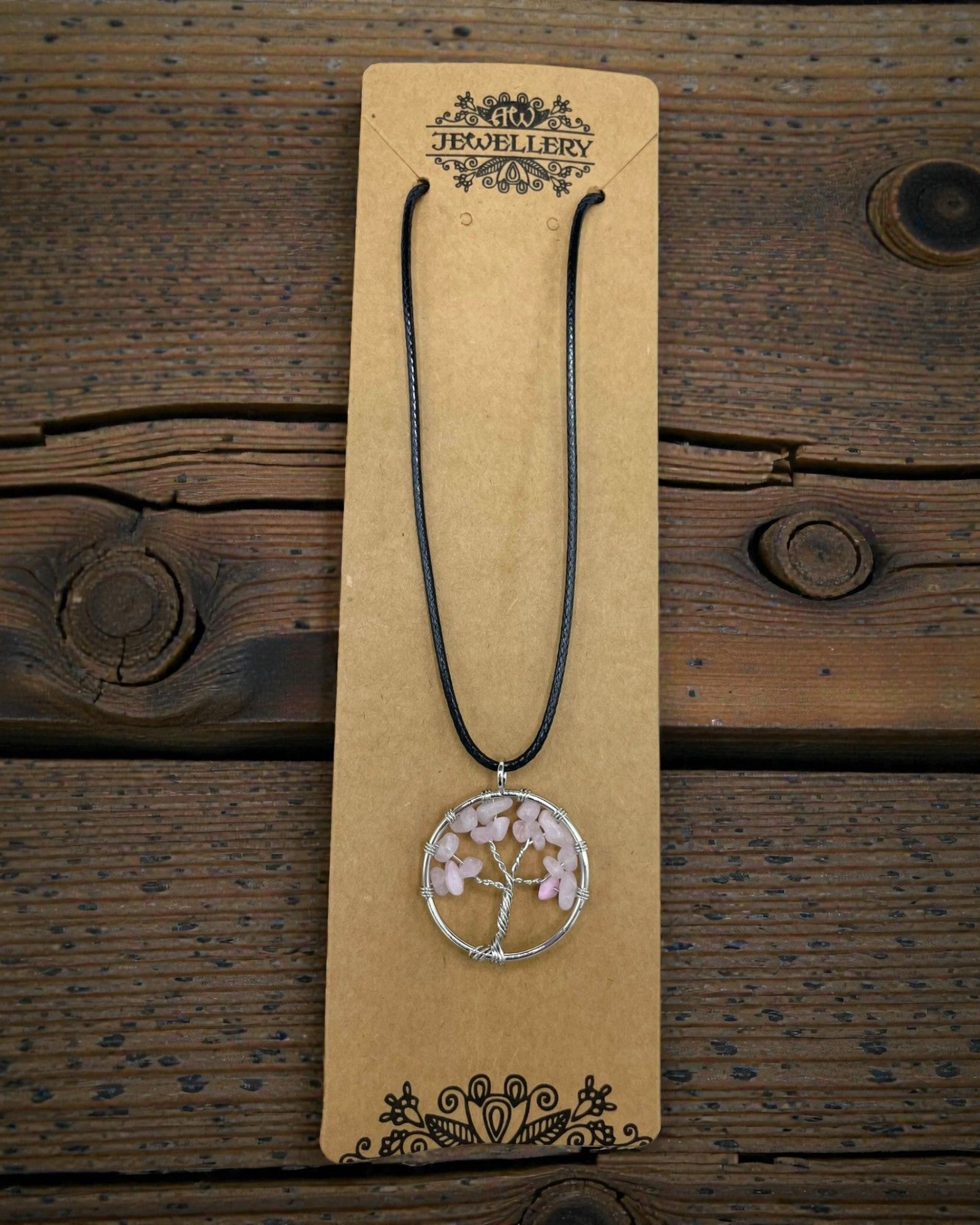 Náhrdelník Strom života Láska a jemnosť – Ruženín