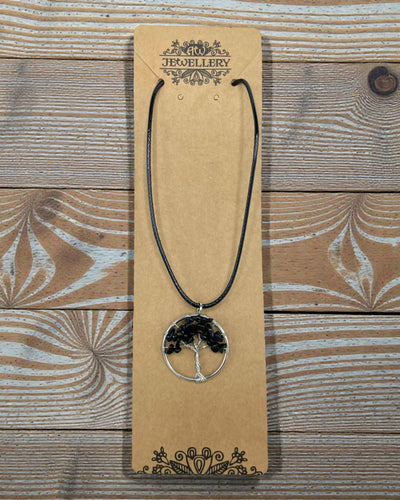 Náhrdelník Strom života Sila a Ochrana – Čierny achát