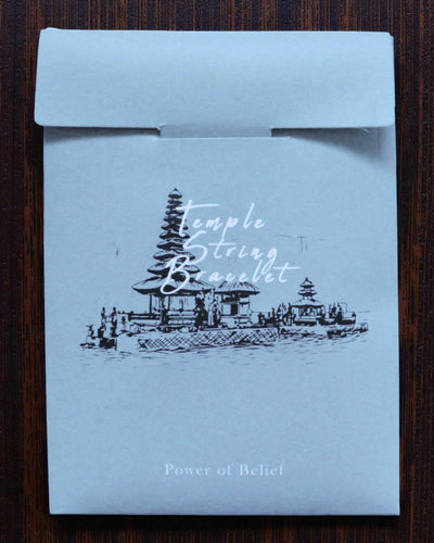 Świątynna Bransoletka Sznurkowa Panca Dharma – Siła Wiary