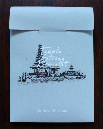 Chrámový šnúrkový náramok Infinite Wisdom – Nekonečná múdrosť