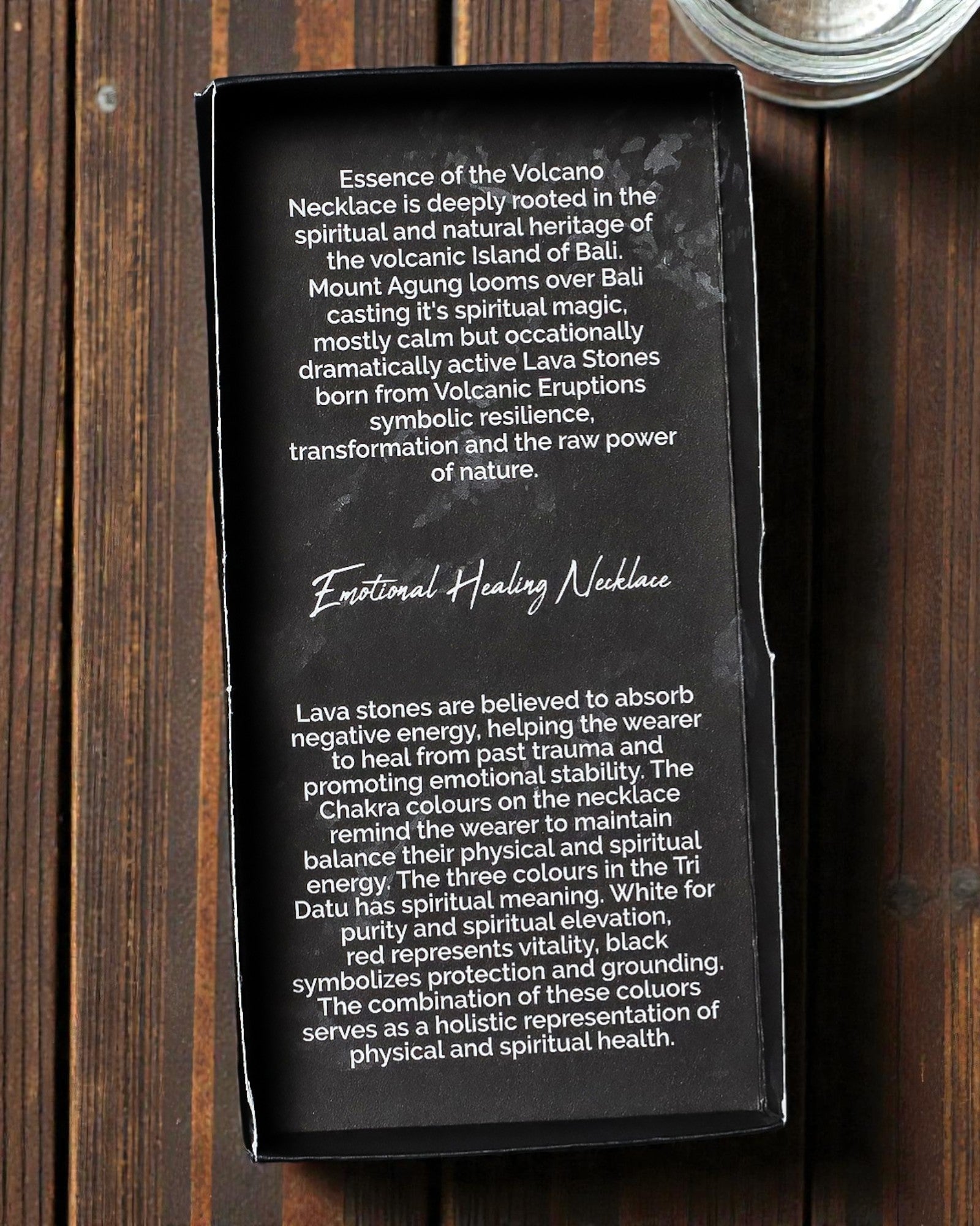 Náhrdelník Esencia sopky – Emocionálne uzdravenie