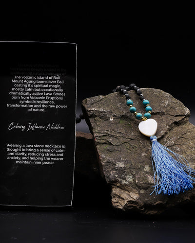 Náhrdelník Podstata sopky – upokojujúci vplyv