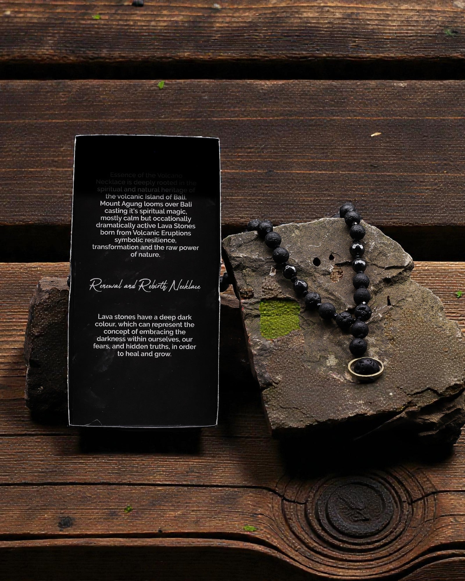 Náhrdelník Esencia sopky – Znovuzrodenie a obnova