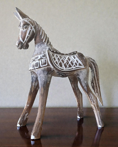 Stredný antický kôň 25 cm – klasická orientálna socha
