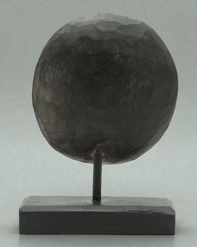 Timorská maska Strážca predkov 27x20 cm – čierna