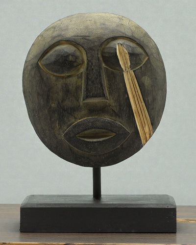 Timorská maska Strážca predkov 27x20 cm – Antická